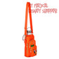 Orange Bird Huggie Crossbody Bottle Holder by Lug