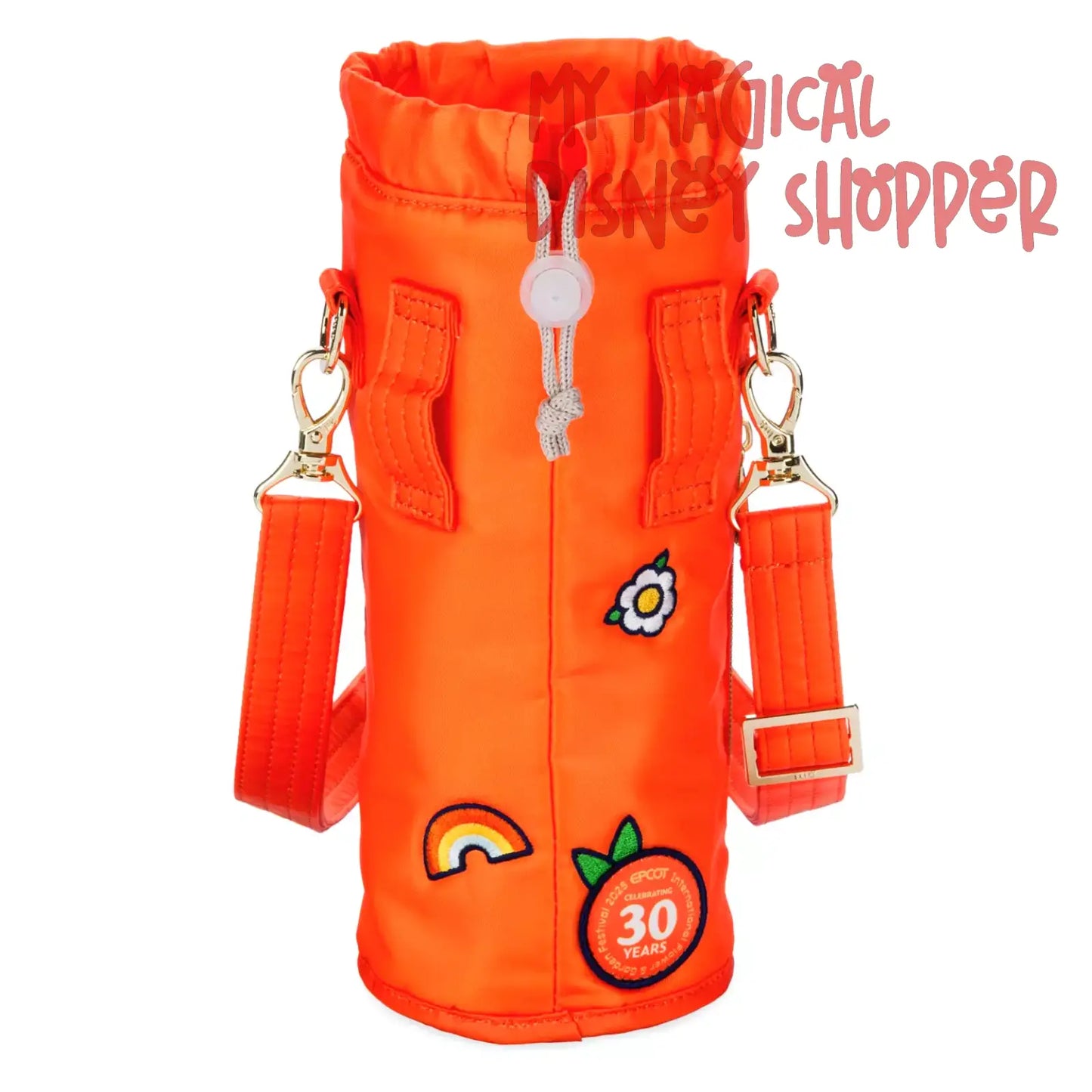 Orange Bird Huggie Crossbody Bottle Holder by Lug
