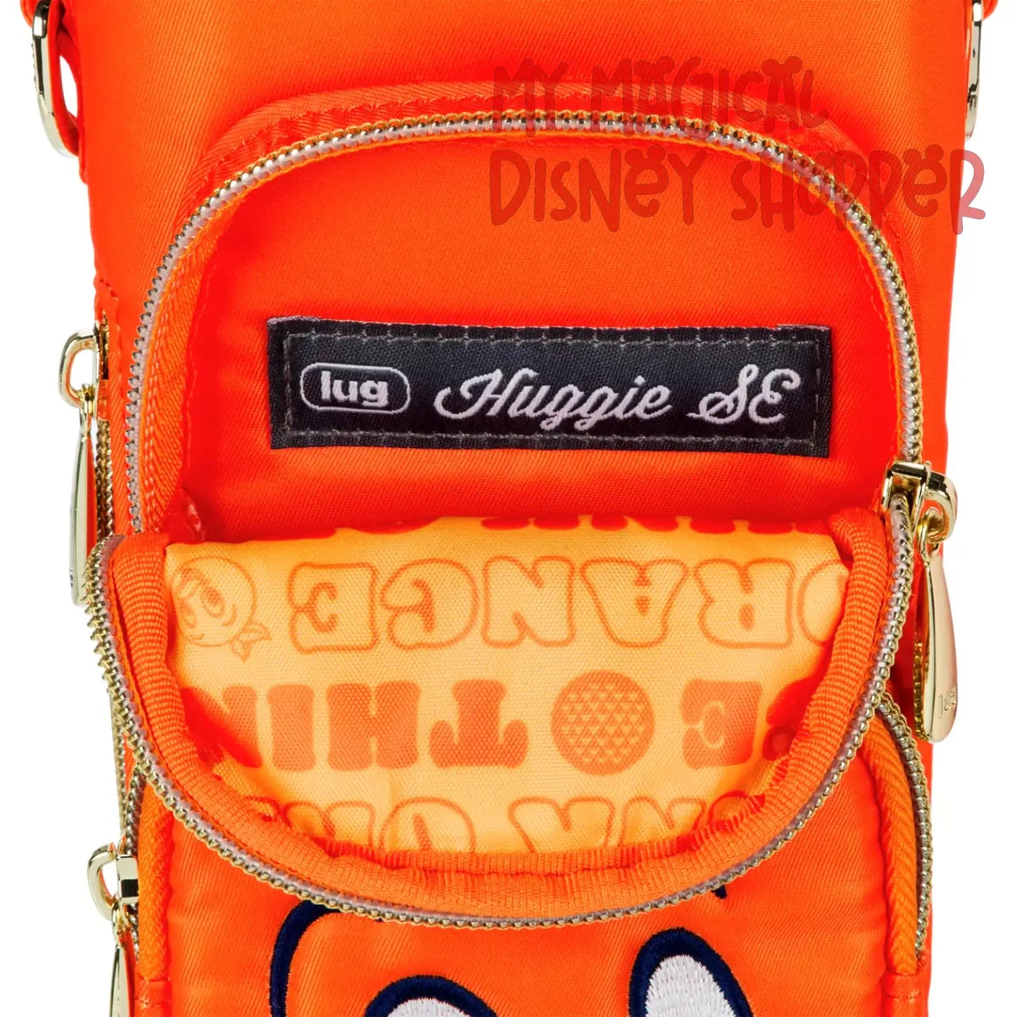 Orange Bird Huggie Crossbody Bottle Holder by Lug