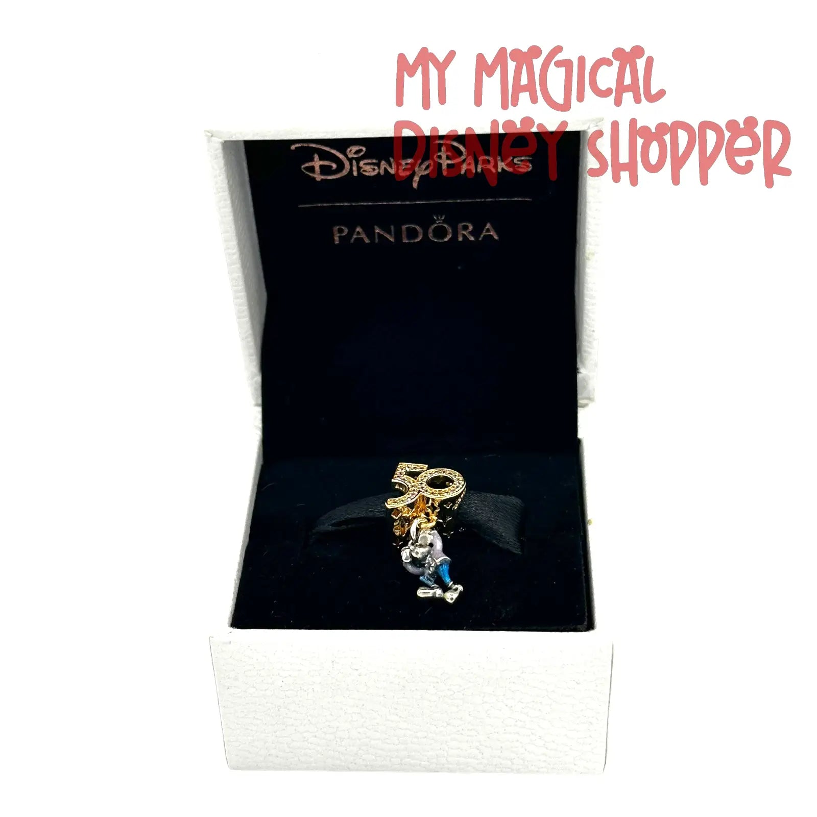 Pandora Disney Parks Mickey Mouse 50th Anniversary Dangle Charm