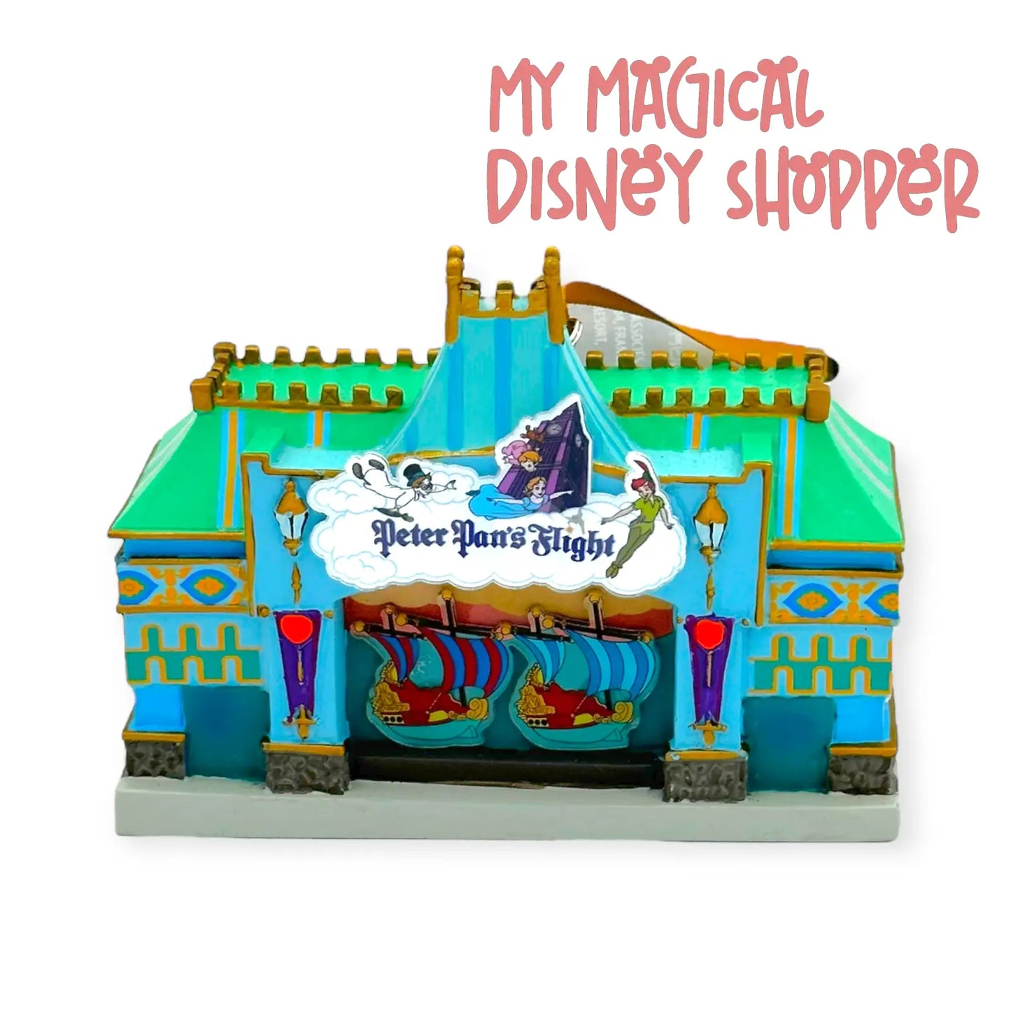 Peter Pan's Flight Disney Ornament - Tiny Town Collection