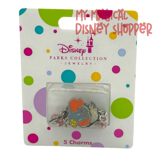 Disney Parks Collection 5 Charms - Dumbo, Winnie the Pooh, Bo Peep's Lambs, Daisy & Mickey