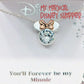 Disney's Silver You'll Forever Be My Minnie Necklace