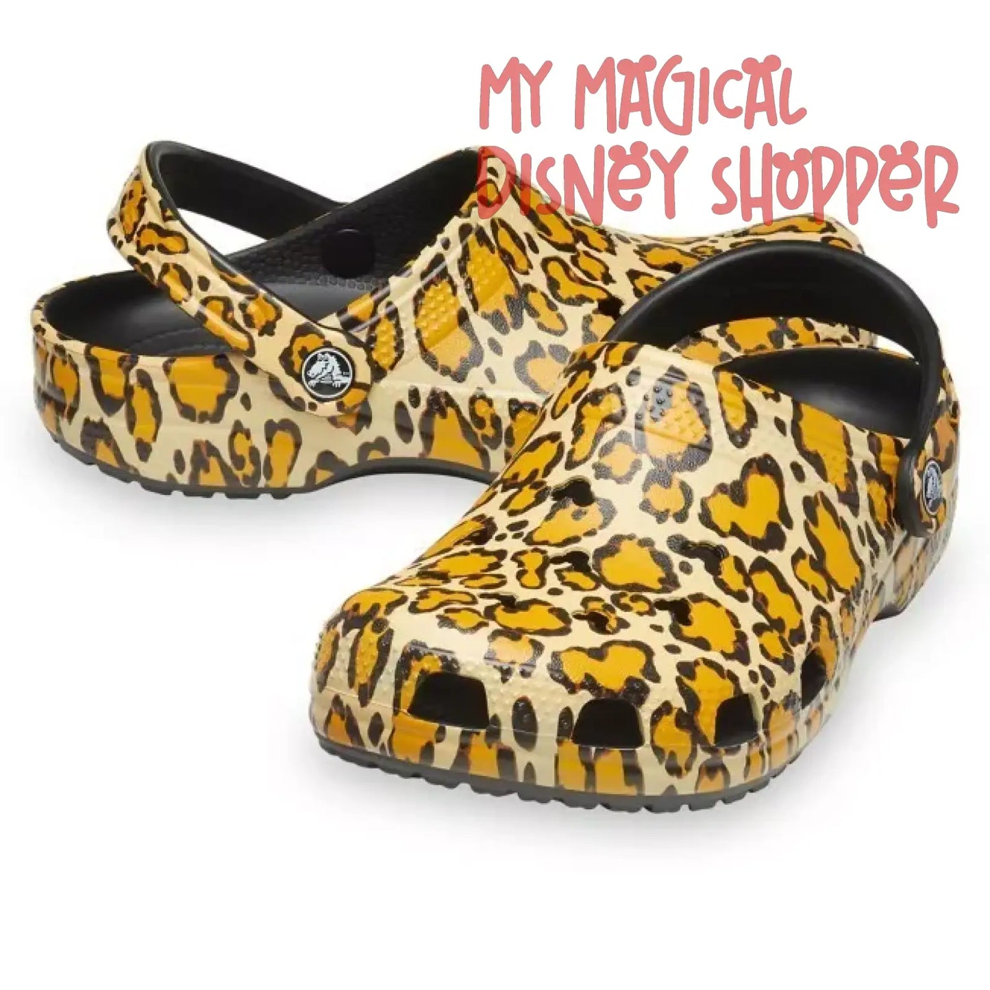 Mickey Mouse Animal Print Disney Crocs