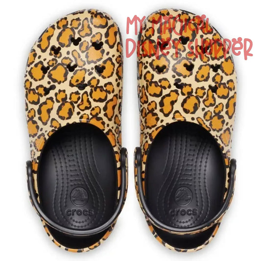 Mickey Mouse Animal Print Disney Crocs