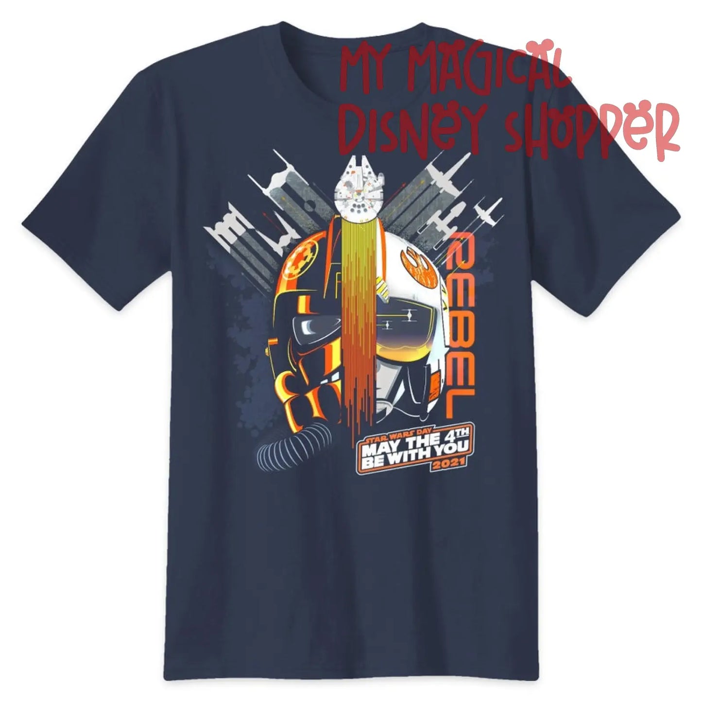 Star Wars Day ''May the 4th Be With You'' Rebel 2021 T-Shirt for Adults