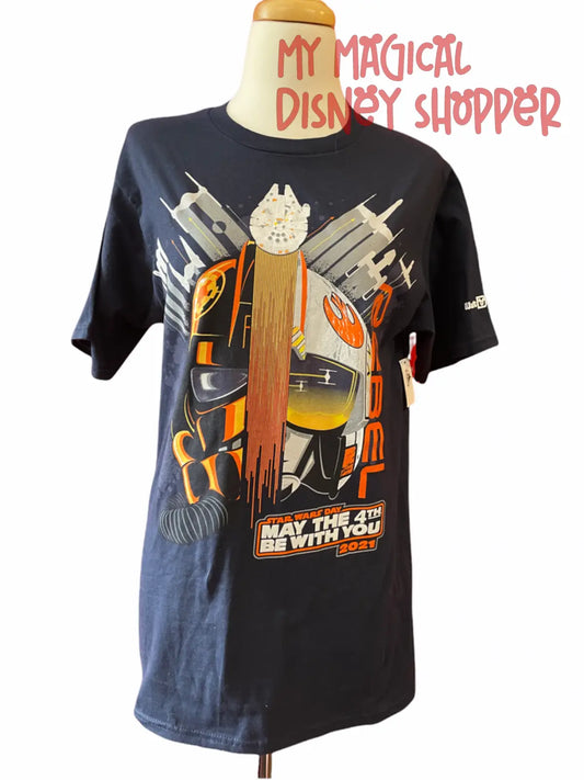 Star Wars Day ''May the 4th Be With You'' Rebel 2021 T-Shirt for Adults