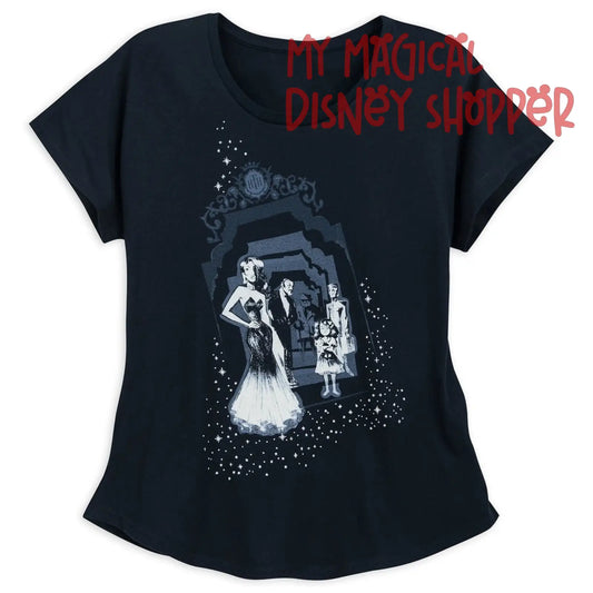 Tower Of Terror Glow-In-The-Dark Dolman Tee Disney Women's Shirt