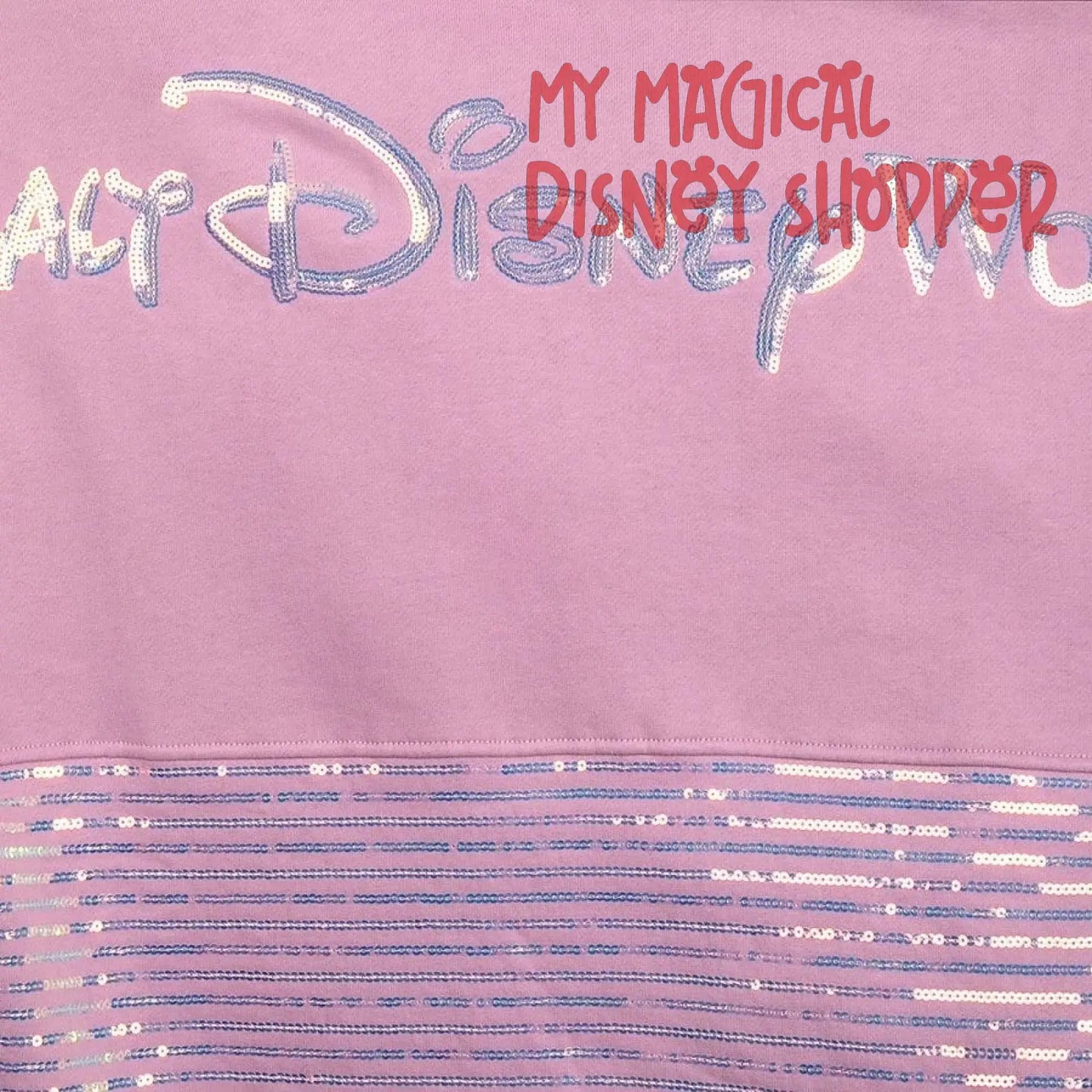 Walt Disney World 50th Anniversary Sequin Adult Spirit Jersey