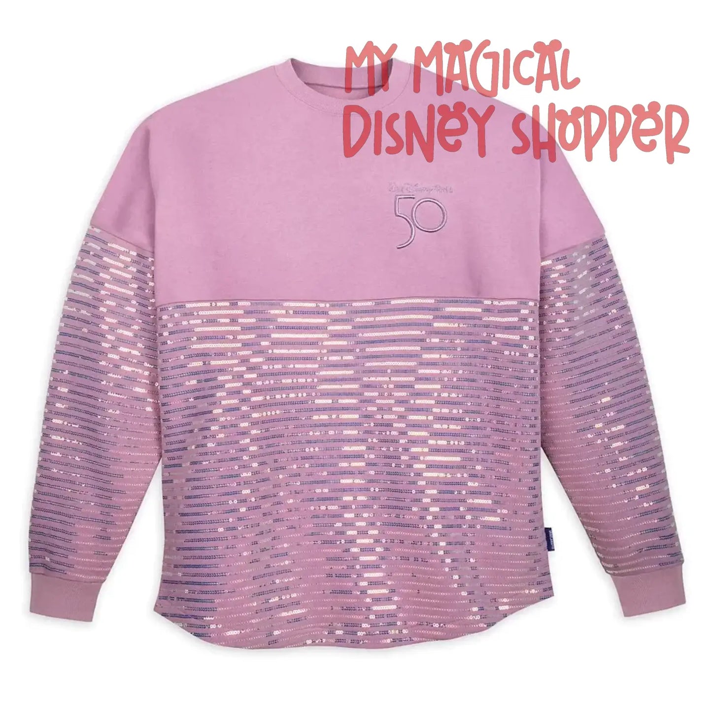 Walt Disney World 50th Anniversary Sequin Adult Spirit Jersey