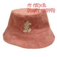 Pink Corduroy Sherpa Mickey Mouse Bucket Hat