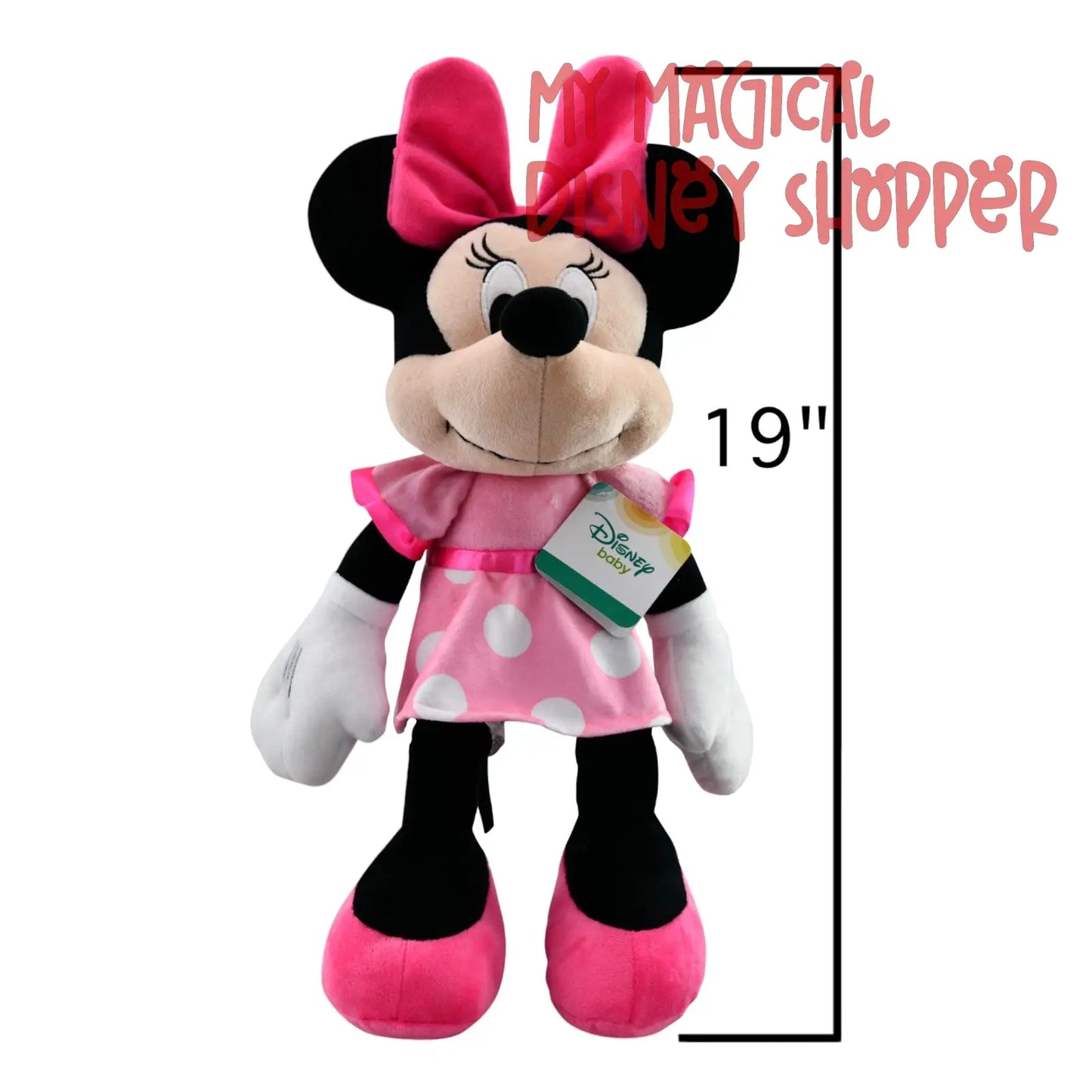 Pink Minnie Mouse 19" Plush - Disney Baby