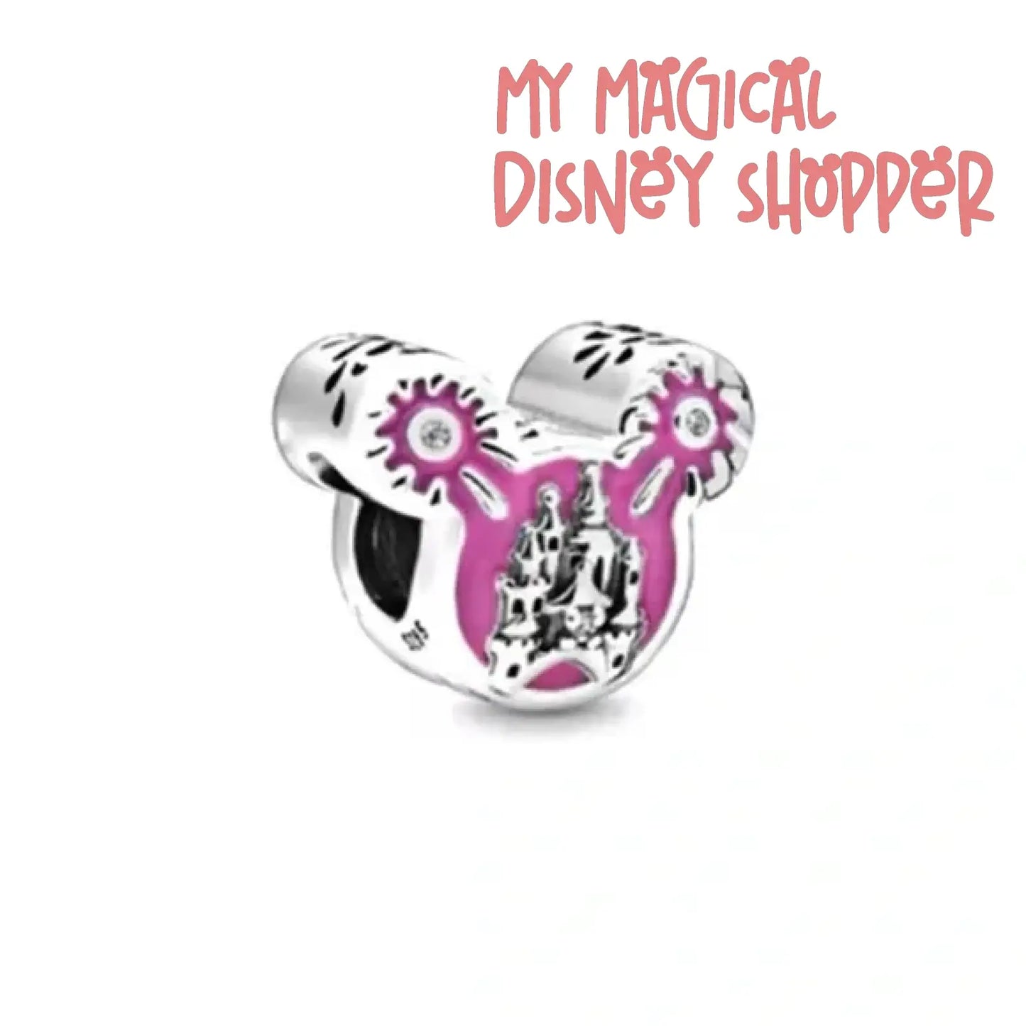 Pink Pandora Mickey Mouse Icon Pink Charm 2020 Exclusive