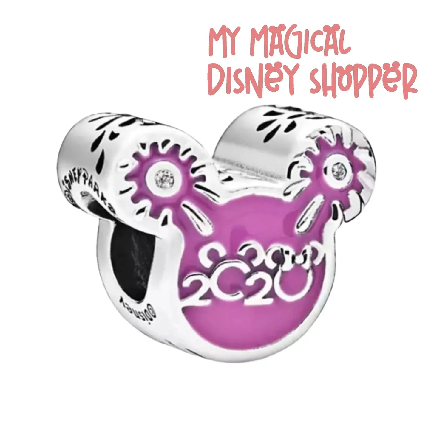 Pink Pandora Mickey Mouse Icon Pink Charm 2020 Exclusive