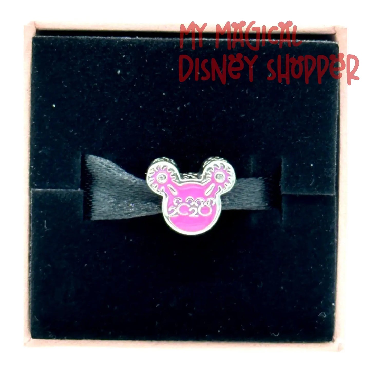Pink Pandora Mickey Mouse Icon Pink Charm 2020 Exclusive