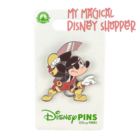 Pirates of the Caribbean Pirate Mickey with Sword Pin