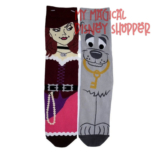 Pirates Of The Caribbean - Redd And Prison Dog Disney Socks