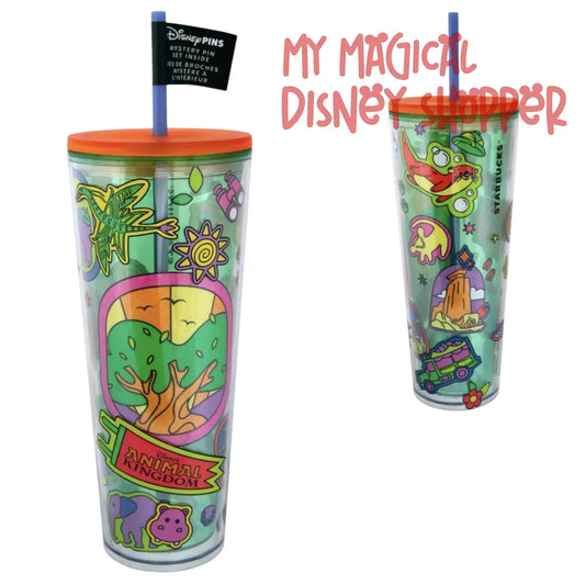 Plastic Disney Parks Starbucks Travel Tumbler - Animal Kingdom