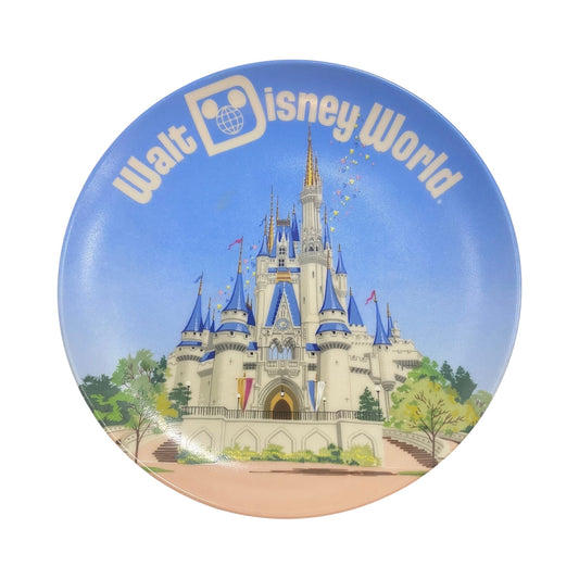 1980’s Walt Disney World Souvenir Decorative Plate – Vintage Disney Collectible 🏰🖤