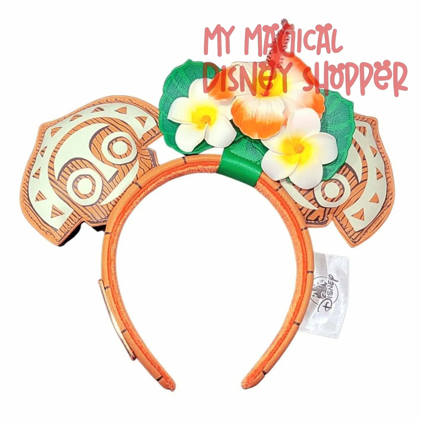 Polynesian Resort Mickey Ears Loungefly Headband -Disney WDW 50th Anniversary