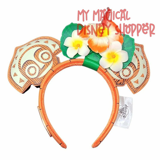 Polynesian Resort Mickey Ears Loungefly Headband -Disney WDW 50th Anniversary