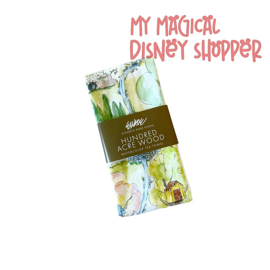 Pooh's Hundred Acre Wood Tea Towel