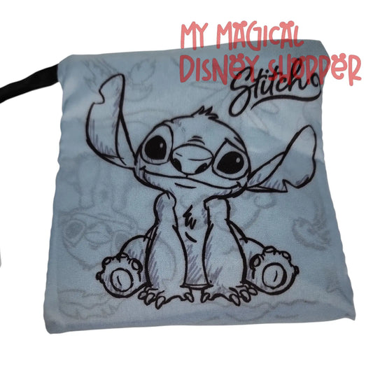 Primark Stitch Folding Blue FoldawayTote Bag