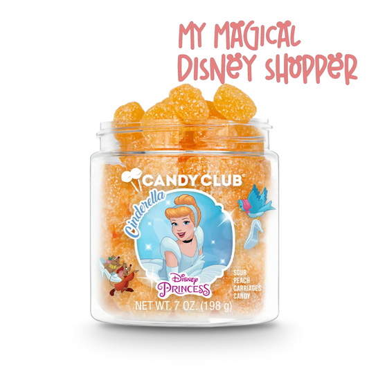 Princess Cinderella Sour Peach Carriages Candy