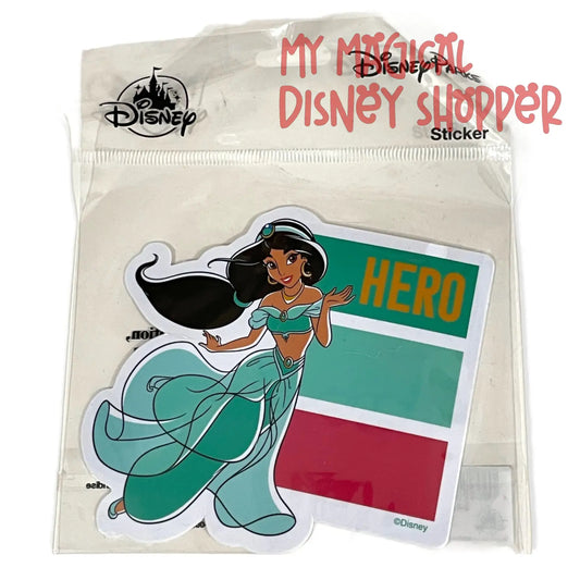 Princess Jasmine Hero Sticker