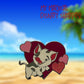 Disneyland Paris Pua with Hearts - Moana - Valentine's Day Pin 2022