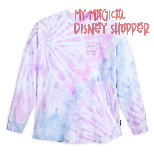 Purple and Blue Walt Disney World - Pastel Tie Dye Spirit Jersey for Adults