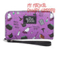 Purple Hocus Pocus Tech Pocket Wallet