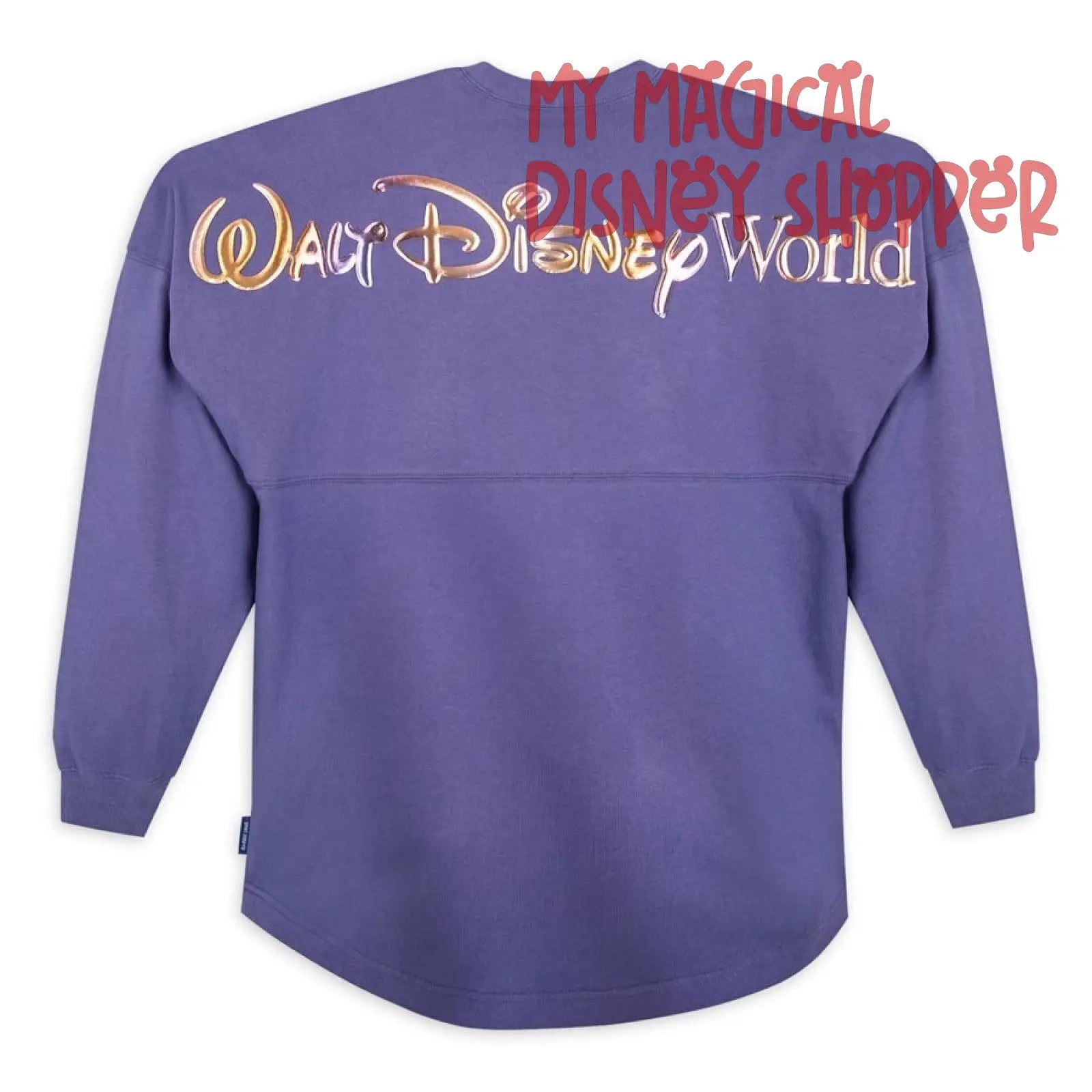 wdw50周年スピリットジャージーパープルレディースX S Purple Walt Disney World 50th Anniversary Spirit Jersey for