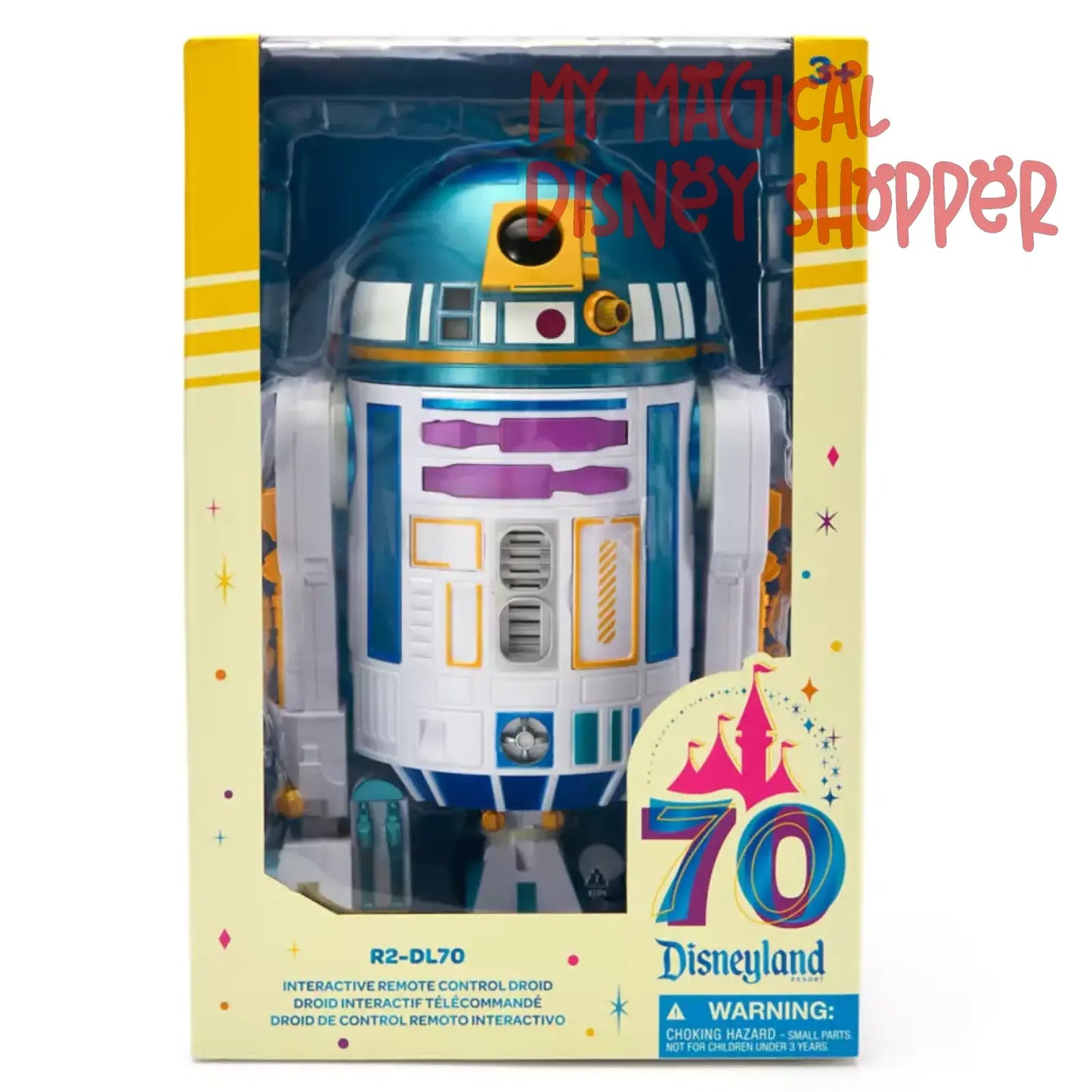 R2-DL70 Interactive Remote Control Droid – Star Wars – Disneyland 70th Anniversary