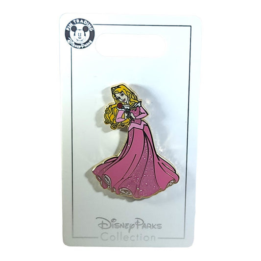 Princess Aurora Glitter Dress Disney Princess Pin - Sleeping Beauty
