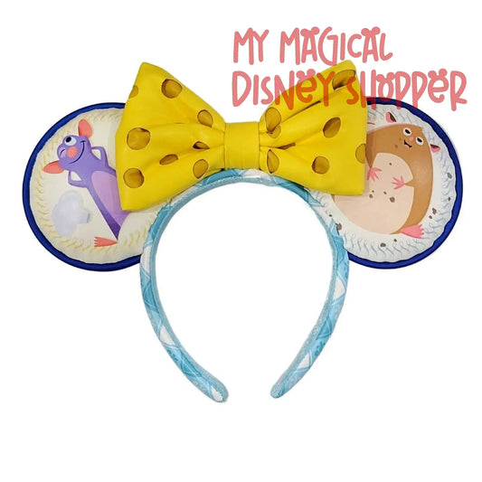 Ratatouille Remy and Emile Disney Minnie Ear Headband