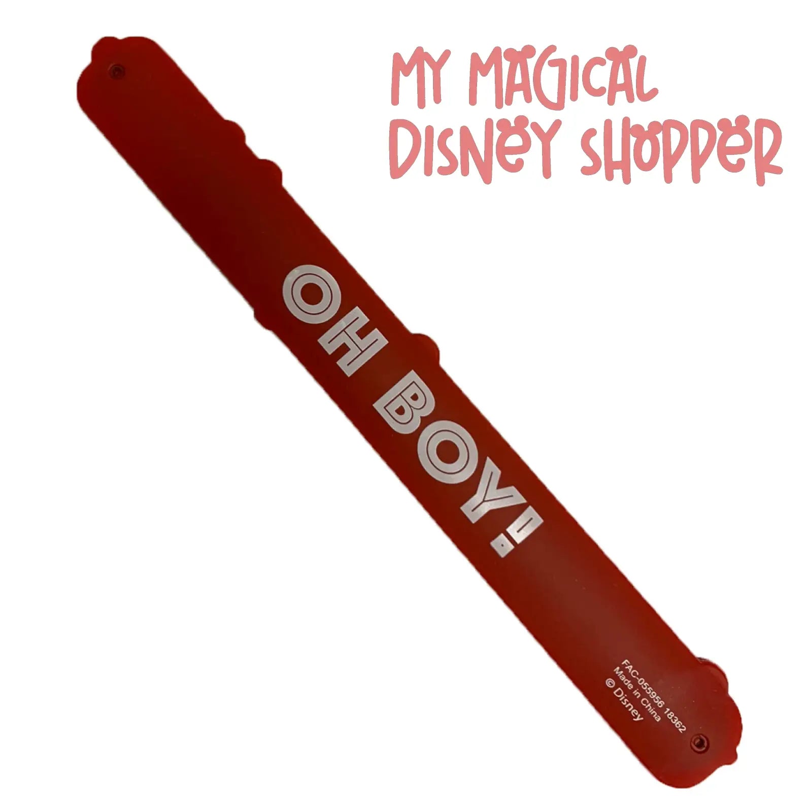 Mickey Mouse Slap Band Back