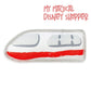 Red Monorail Disney Tails Pet Toy