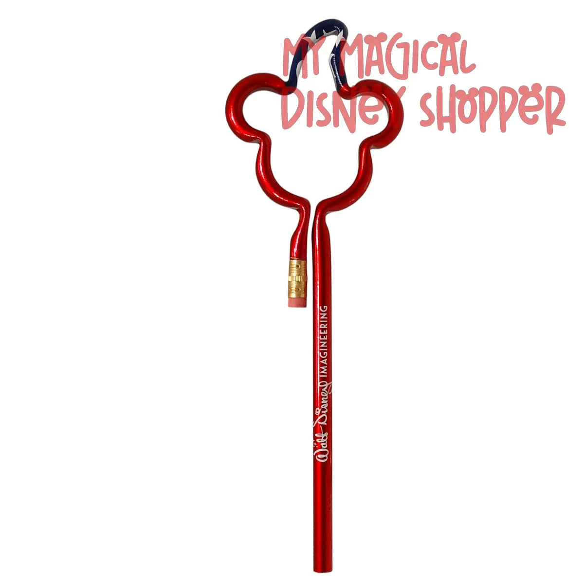 Red Sorcerer Mickey Mouse - Walt Disney World D23 Disney Pencil
