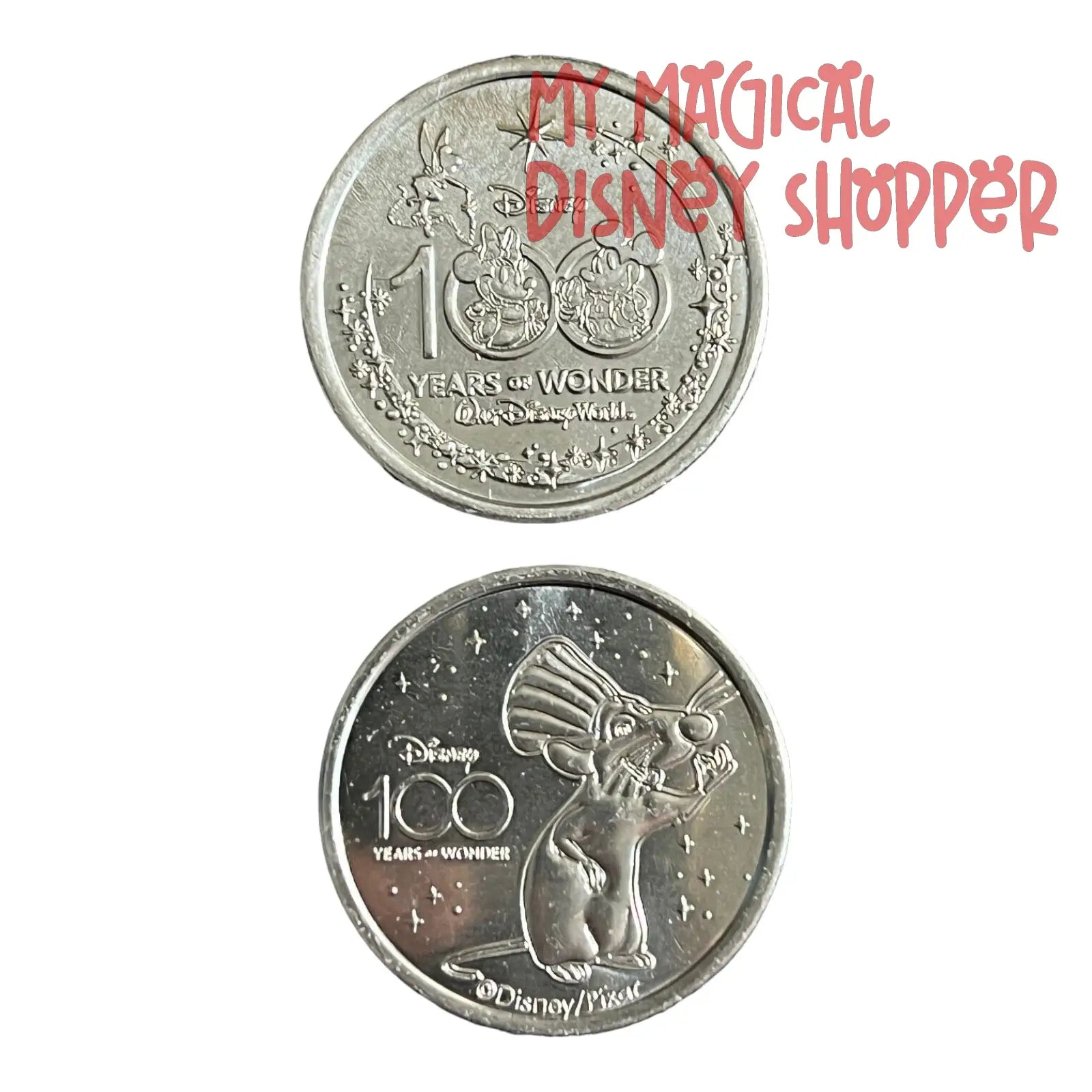 Remy from Ratatouille Disney 100 Silver Medallion – My Magical WDW Shopper
