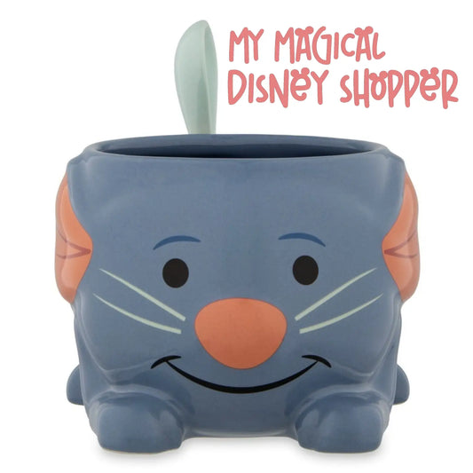 Remy Ride Vehicle Mug and Spoon - Remy's Ratatouille Adventure
