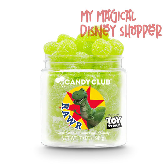 Rex Sour Apple Dino Eggs Candy - Toy Story