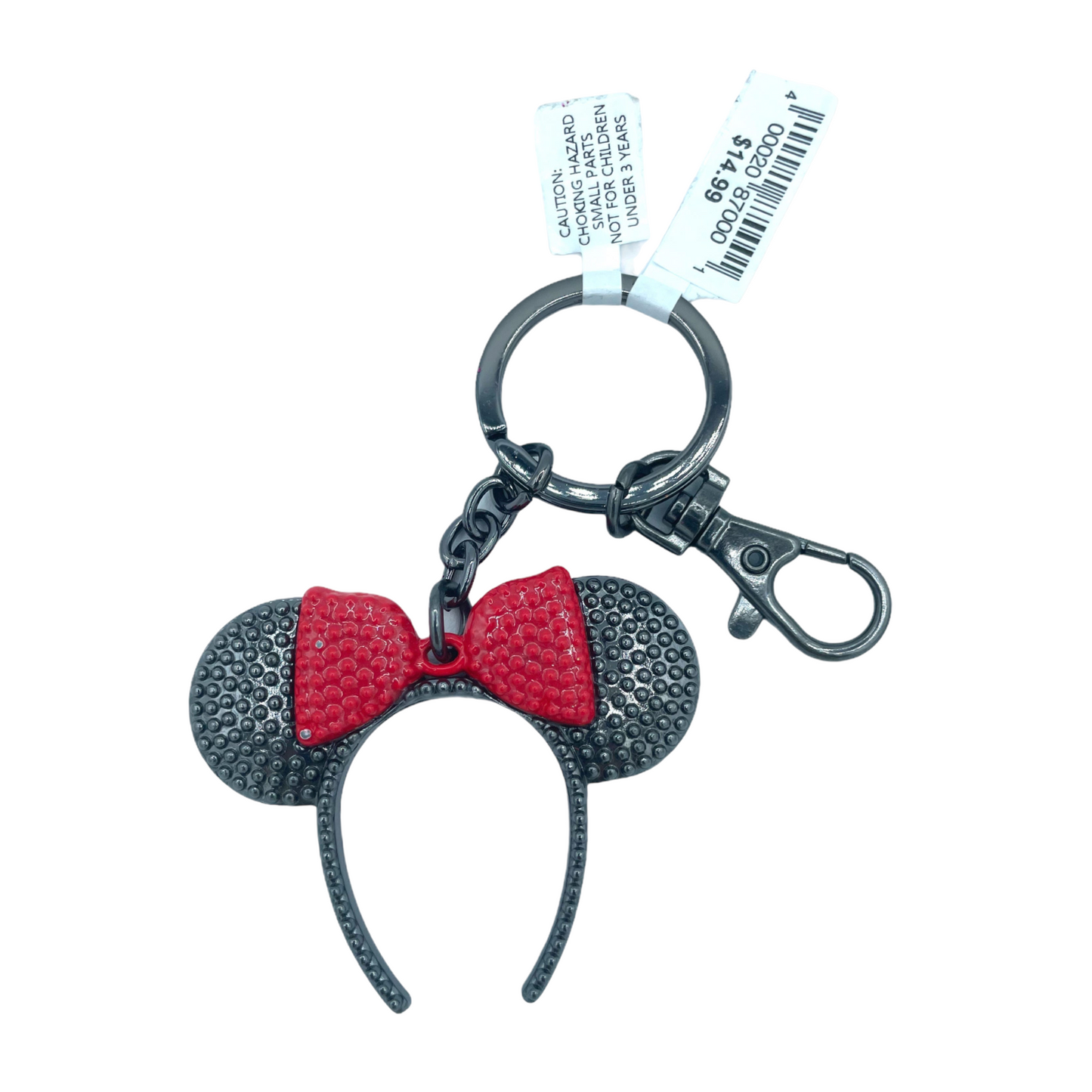 Disney Keychain - Mickey Mouse Icon - Flip Sequin