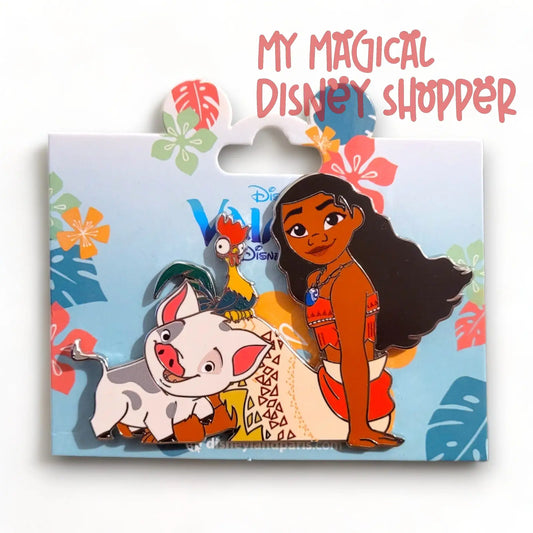Disneyland Paris Moana, Pua & Hei Hei Pin