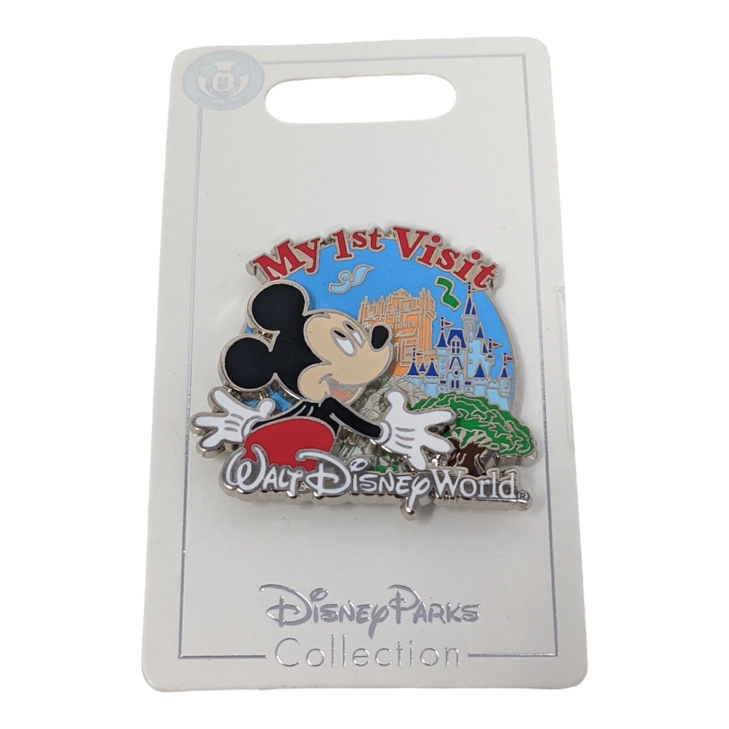 4 Parks My First Visit Mickey Mouse Disney Pin