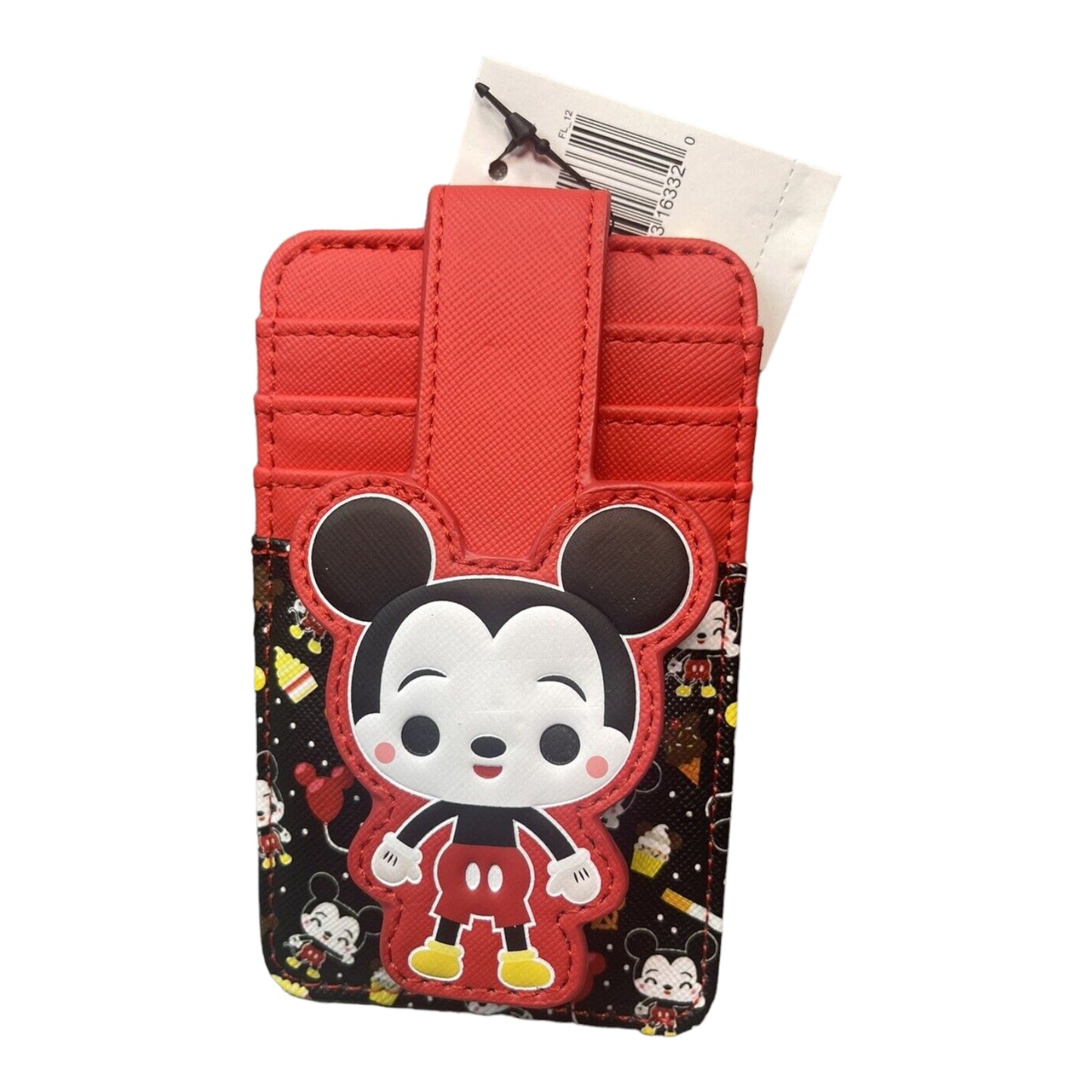 Red Mickey Mouse Credit Card ID Holder Wallet Icon