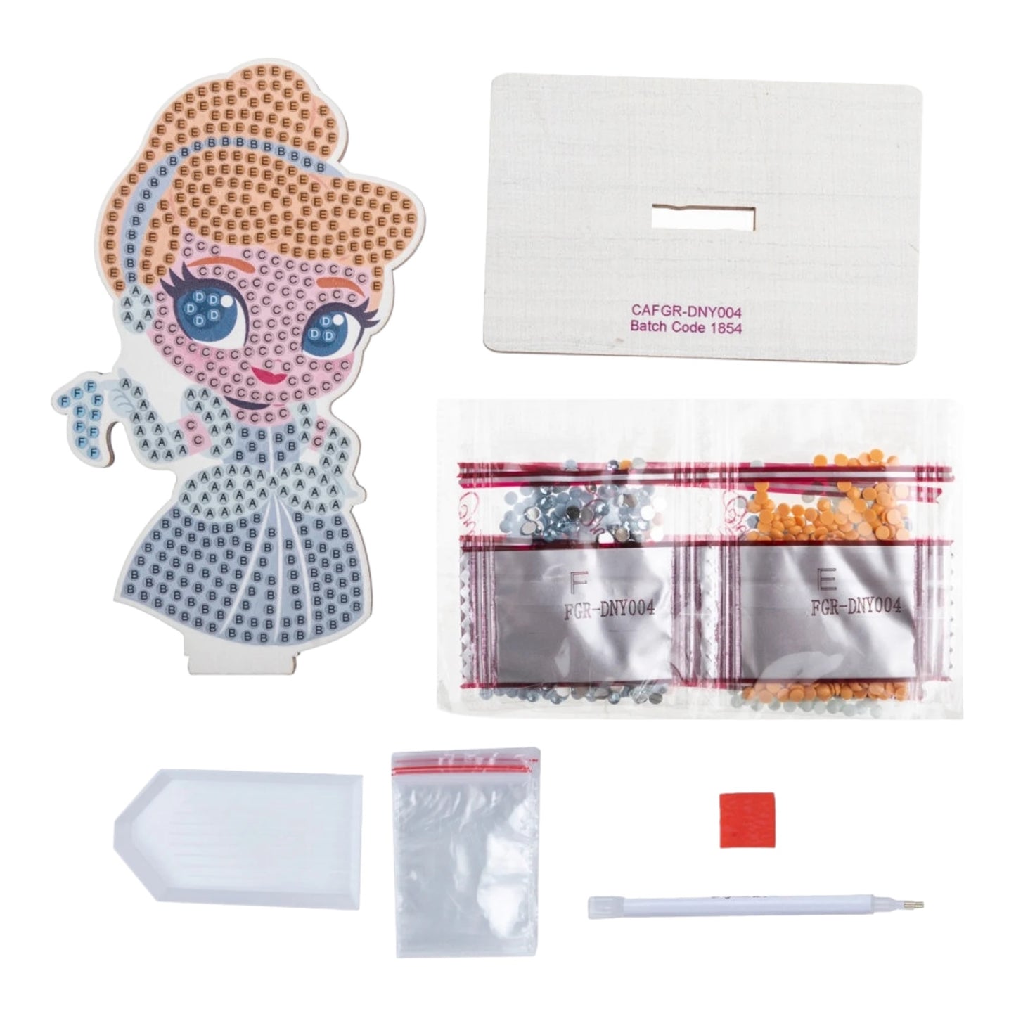 Diamond Dots Disney Cinderella Diamond Figure Kit