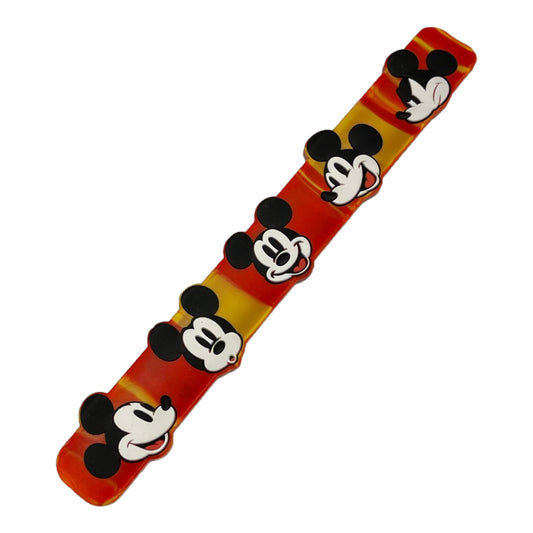 Mickey Mouse Disney Slap Bracelet- Orange & Yellow