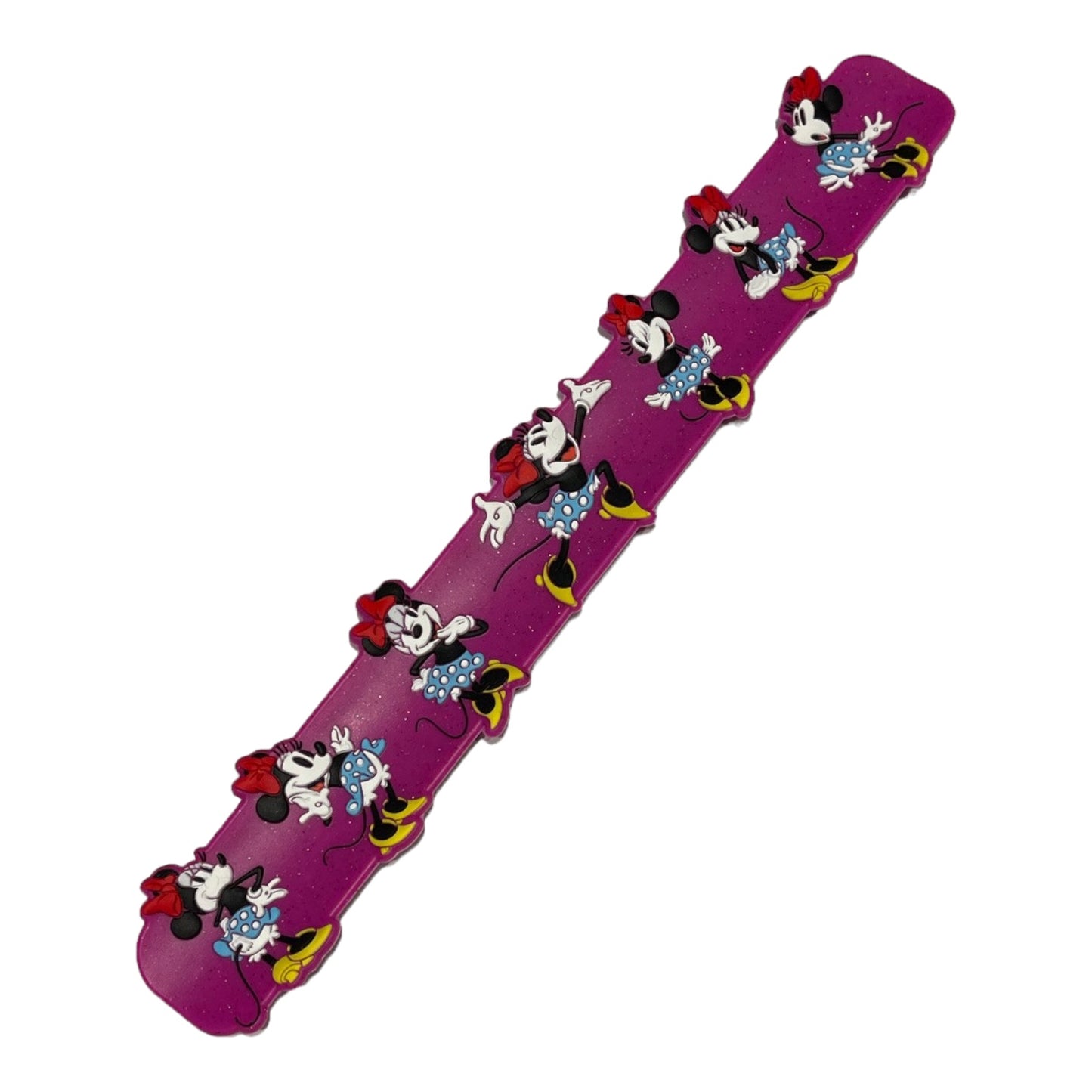 Minnie Mouse Disney Slap Bracelet - Bows Ears Dots & Heels