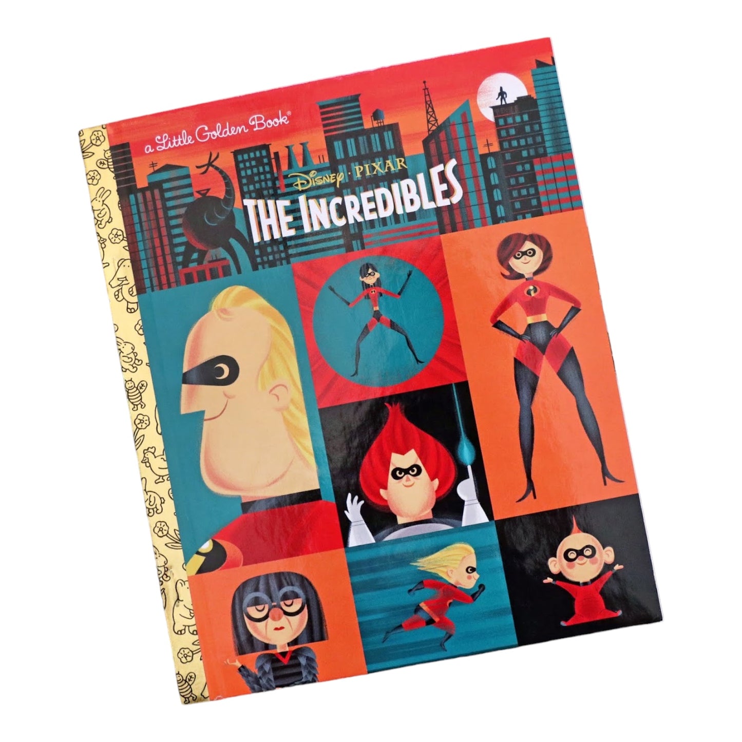 The Incredibles Little Golden Book by John Sazaklis (Hardcover)